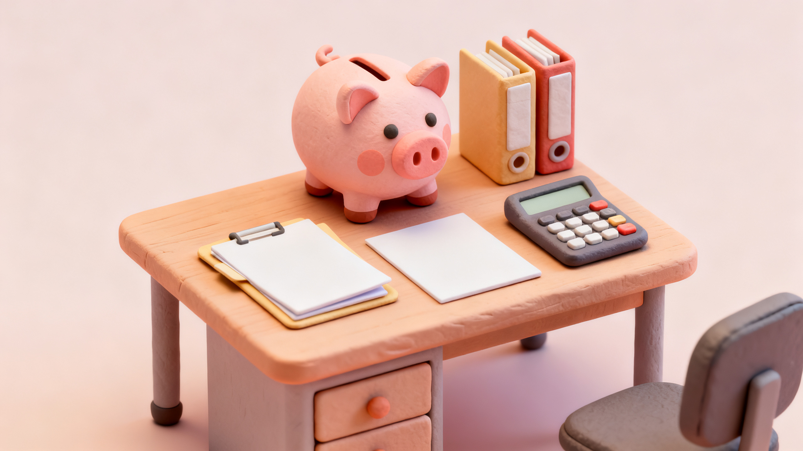 Clay diorama illustrating Deductible vs Out-of-Pocket Maximum  Explained with a Worksheet