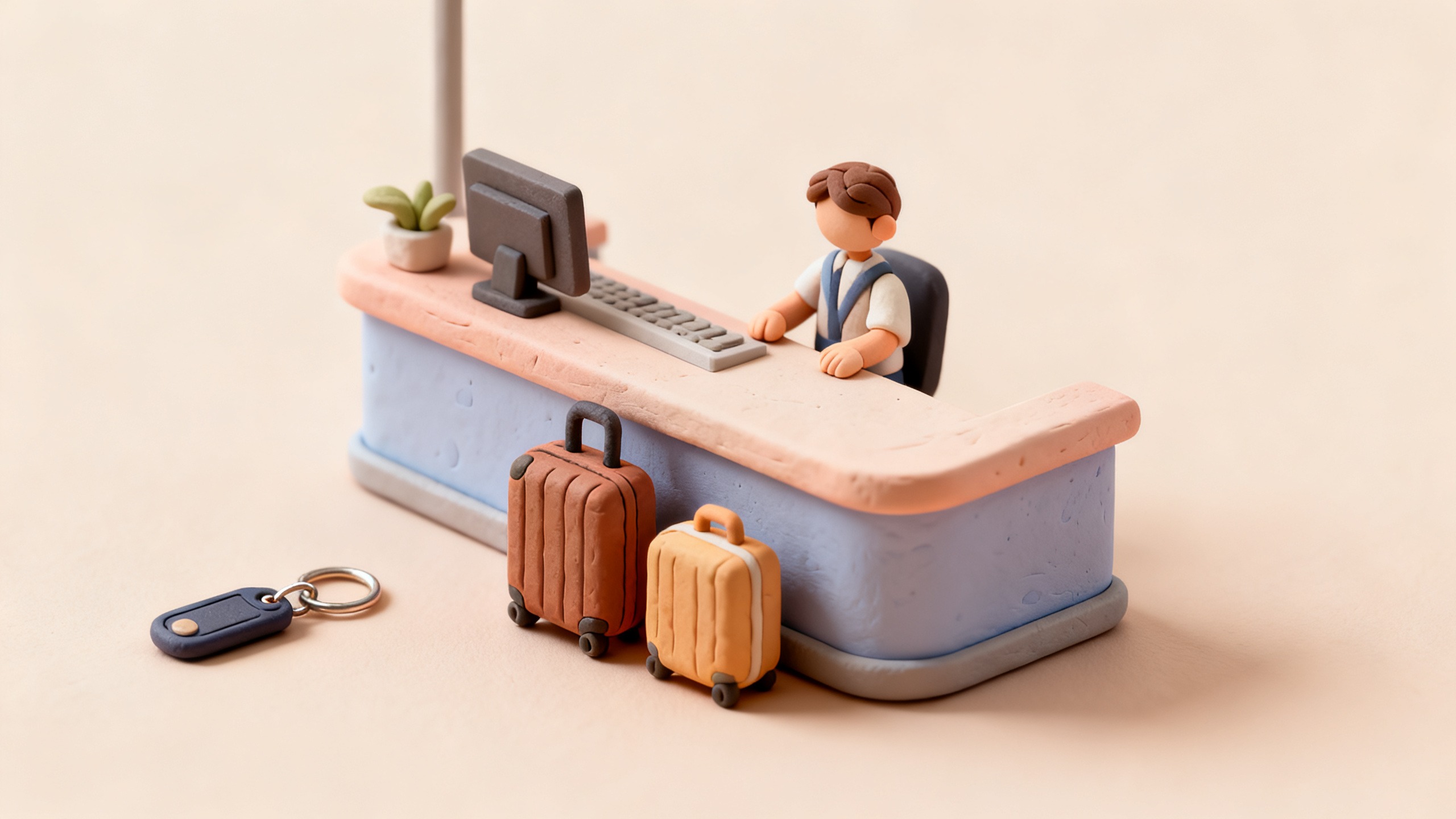 Clay diorama illustrating Family vs Employee-Only Coverage  A Cost-Sharing Worksheet