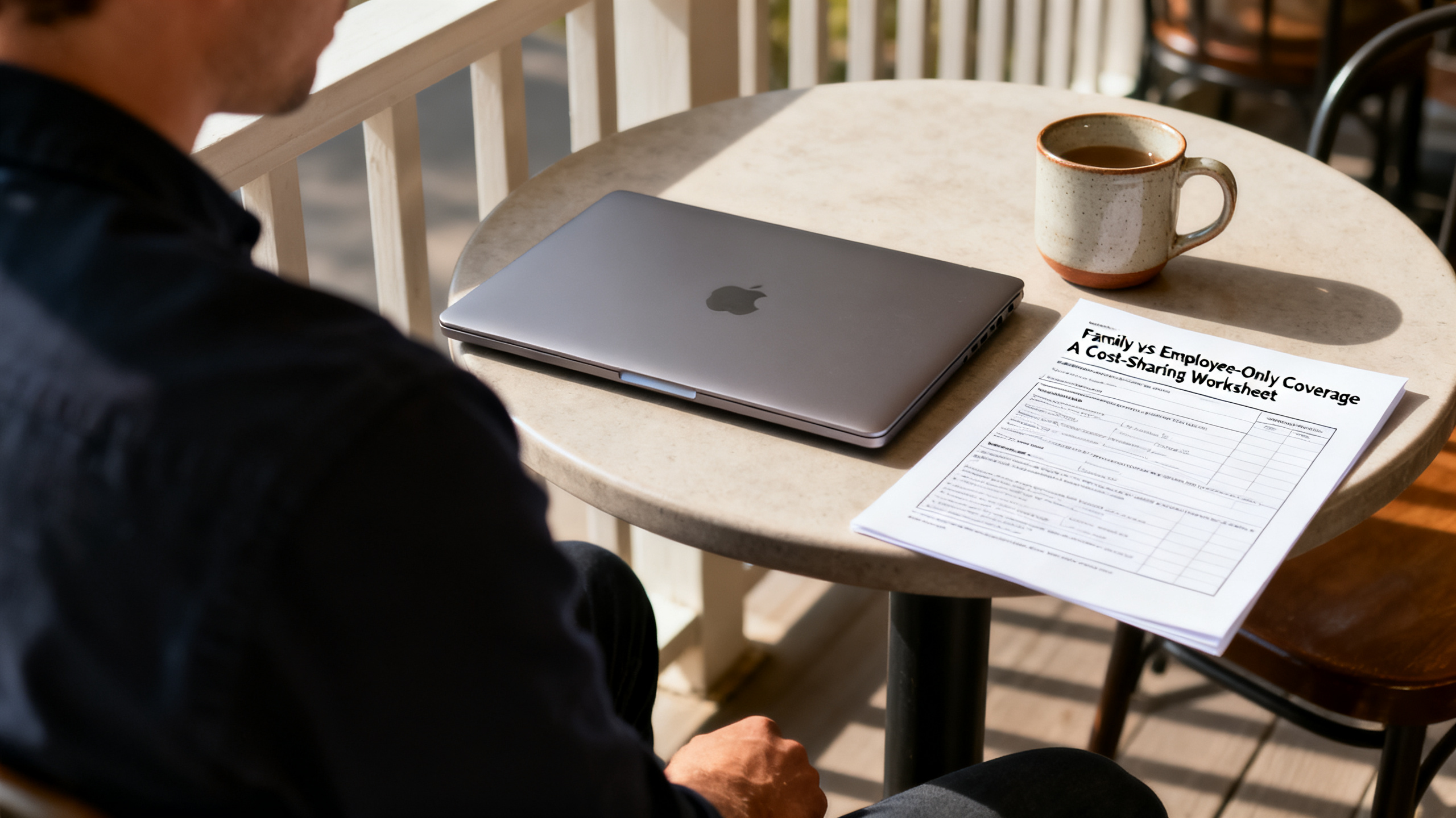 Lifestyle moment about Family vs Employee-Only Coverage  A Cost-Sharing Worksheet