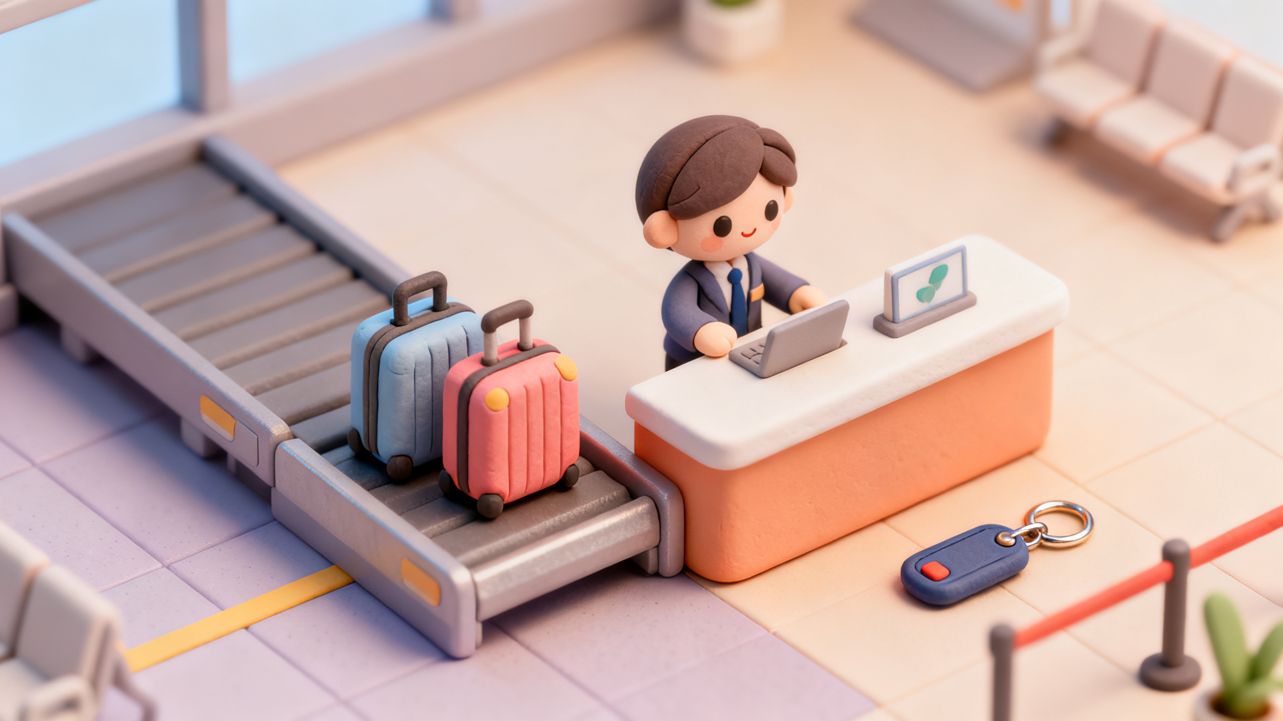 Clay diorama illustrating Mental Health Parity  What Small Employers Can Actually Check